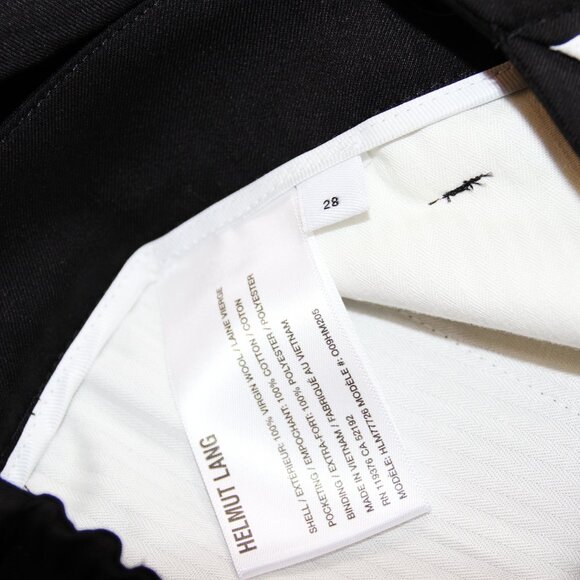 BNWT SS25 HELMUT LANG RELAXED TROUSER PANTS 28 - Picture 10 of 13